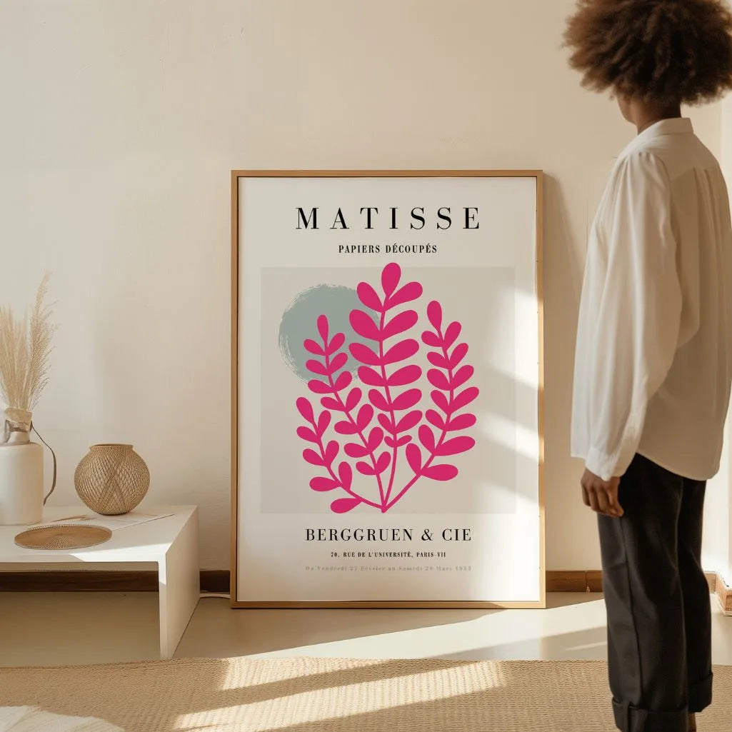 Matisse Rosa Ramo Poster