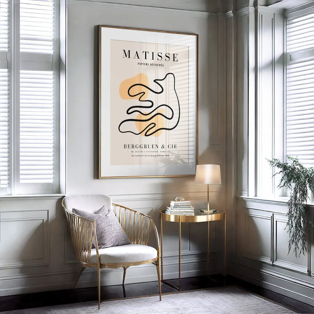Affiche Matisse Ligne Organique
