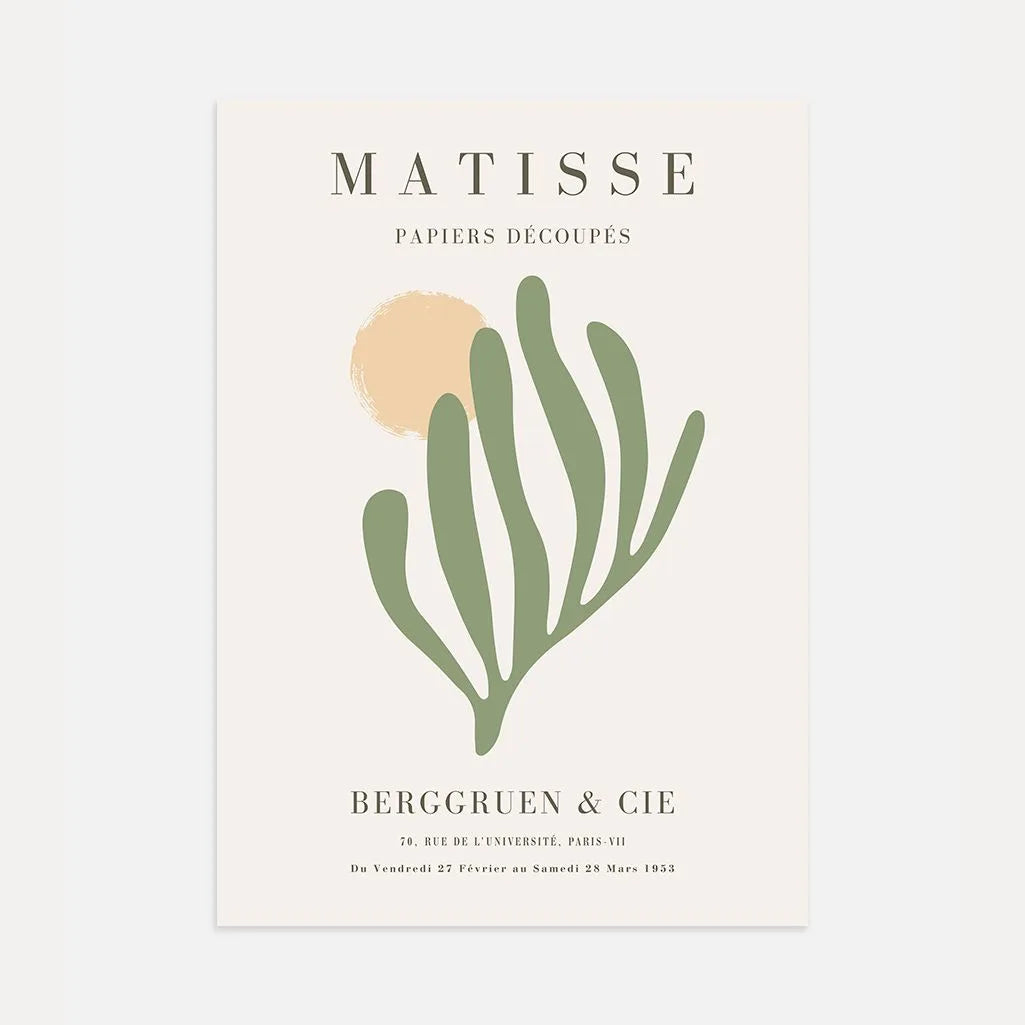 Henri Matisse Rythme Naturel Affiche