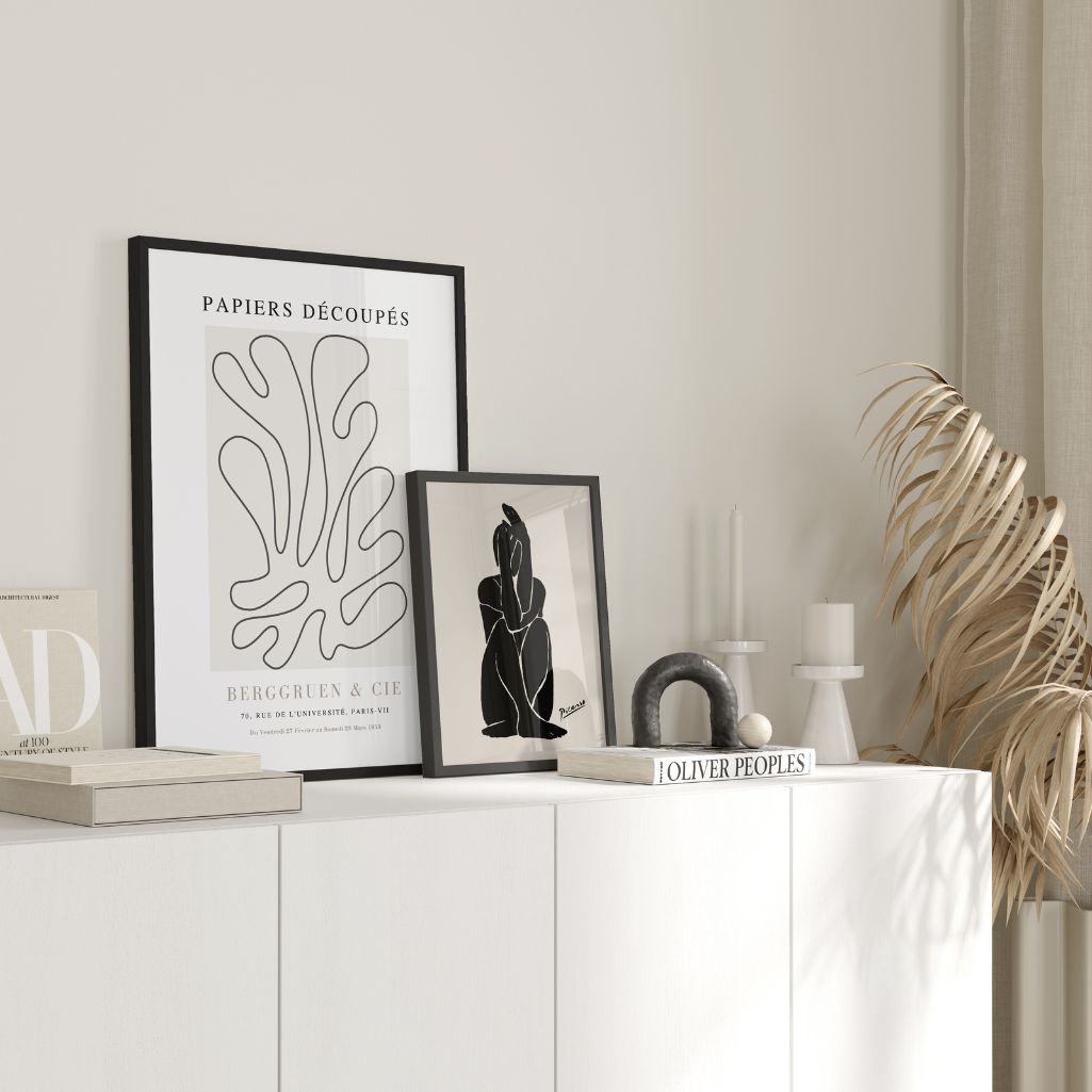 Henri Matisse Coral Line Drawing Poster