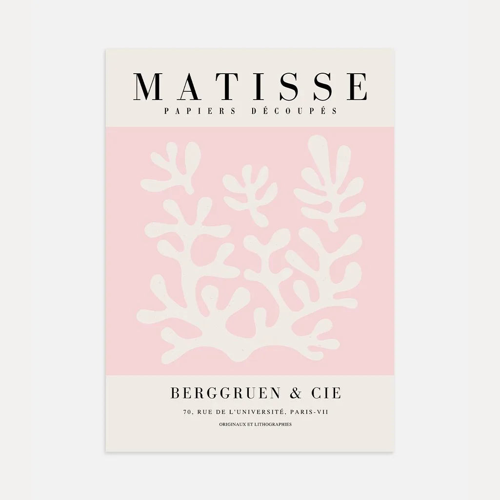 Matisse Rosa Cipria Poster