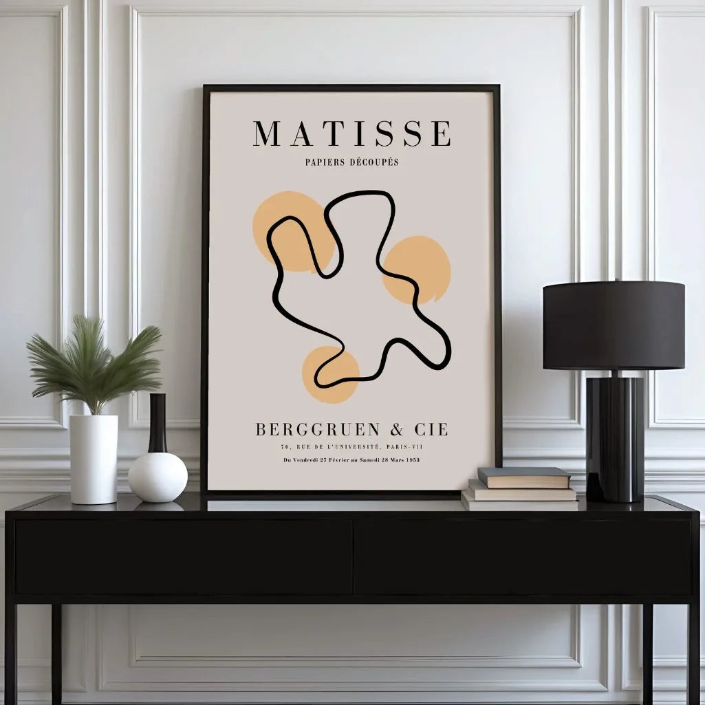 Henri Matisse Abstract Line Poster