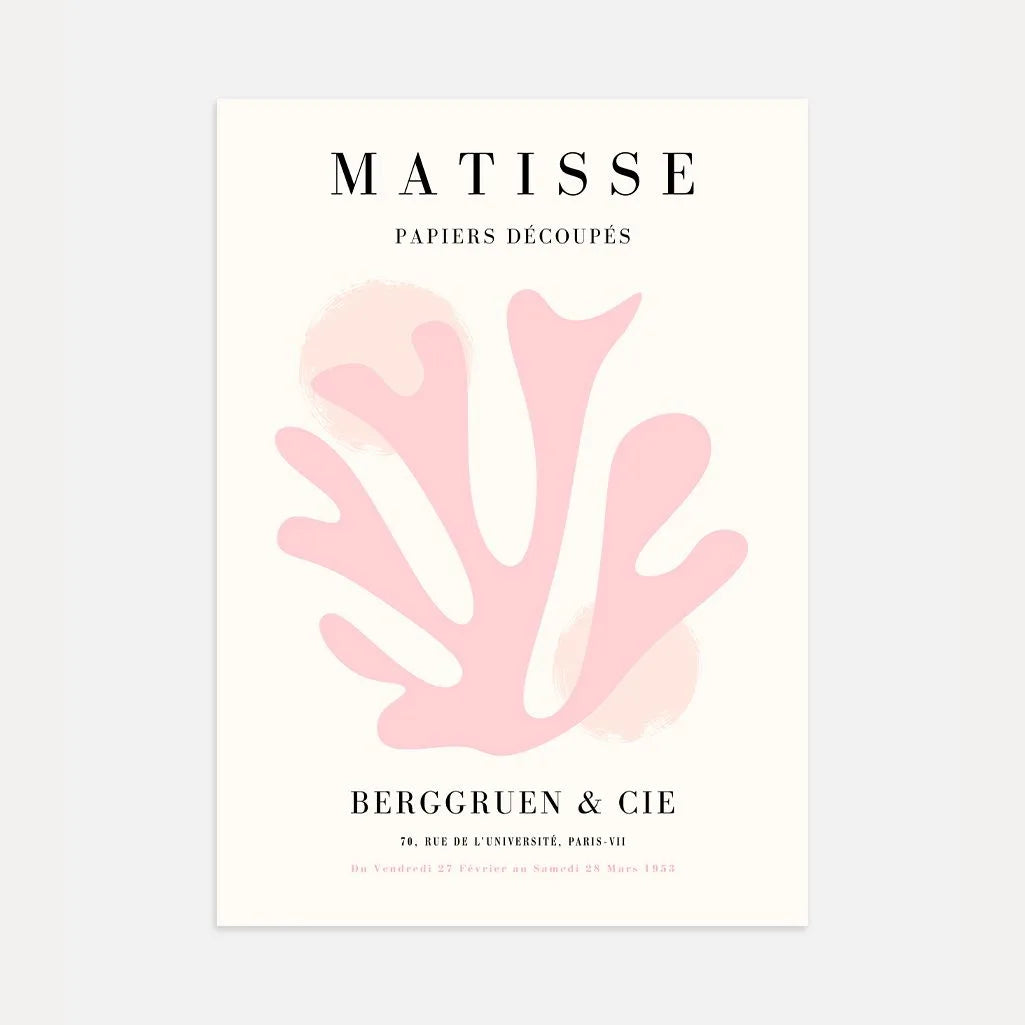 Henri Matisse Pink Lift Poster