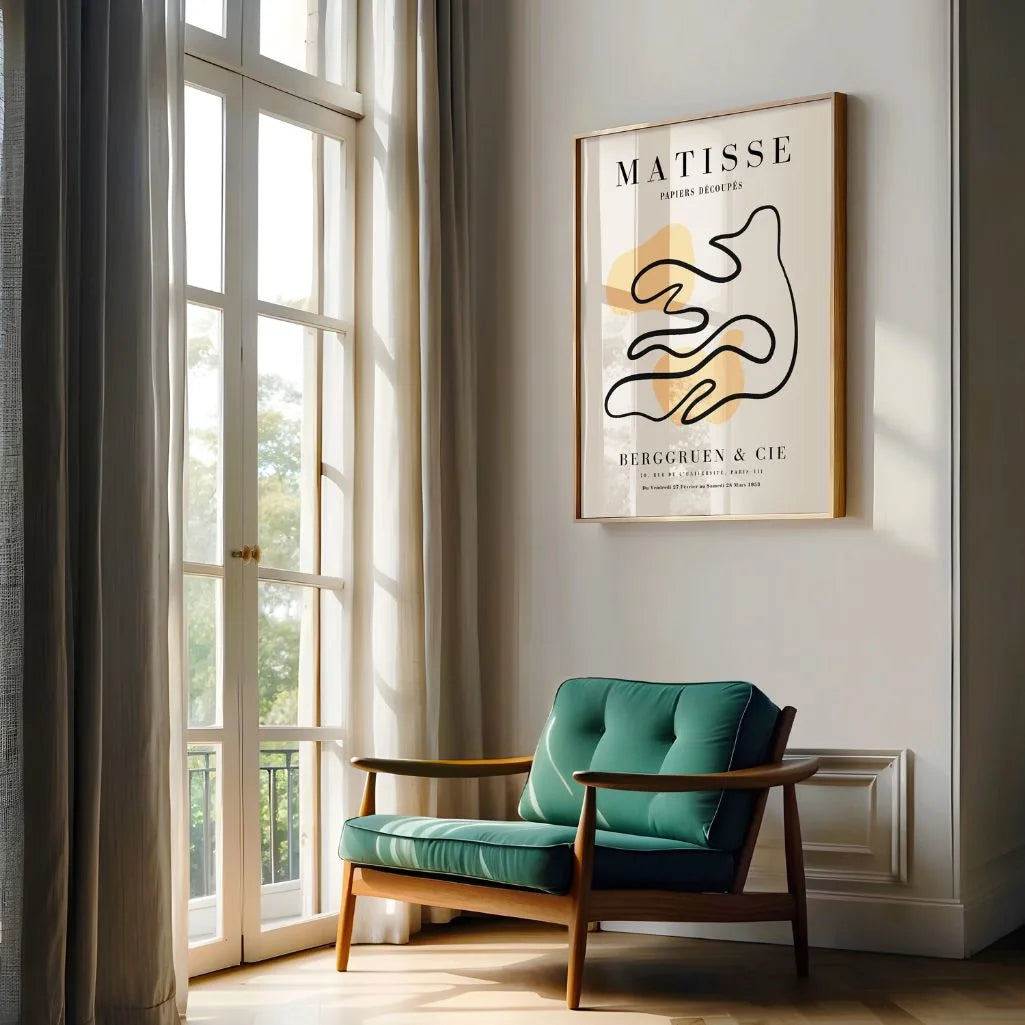 Affiche Matisse Ligne Organique