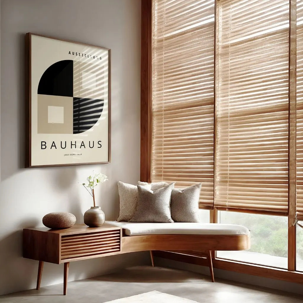 Bauhaus Modernist Figures Poster