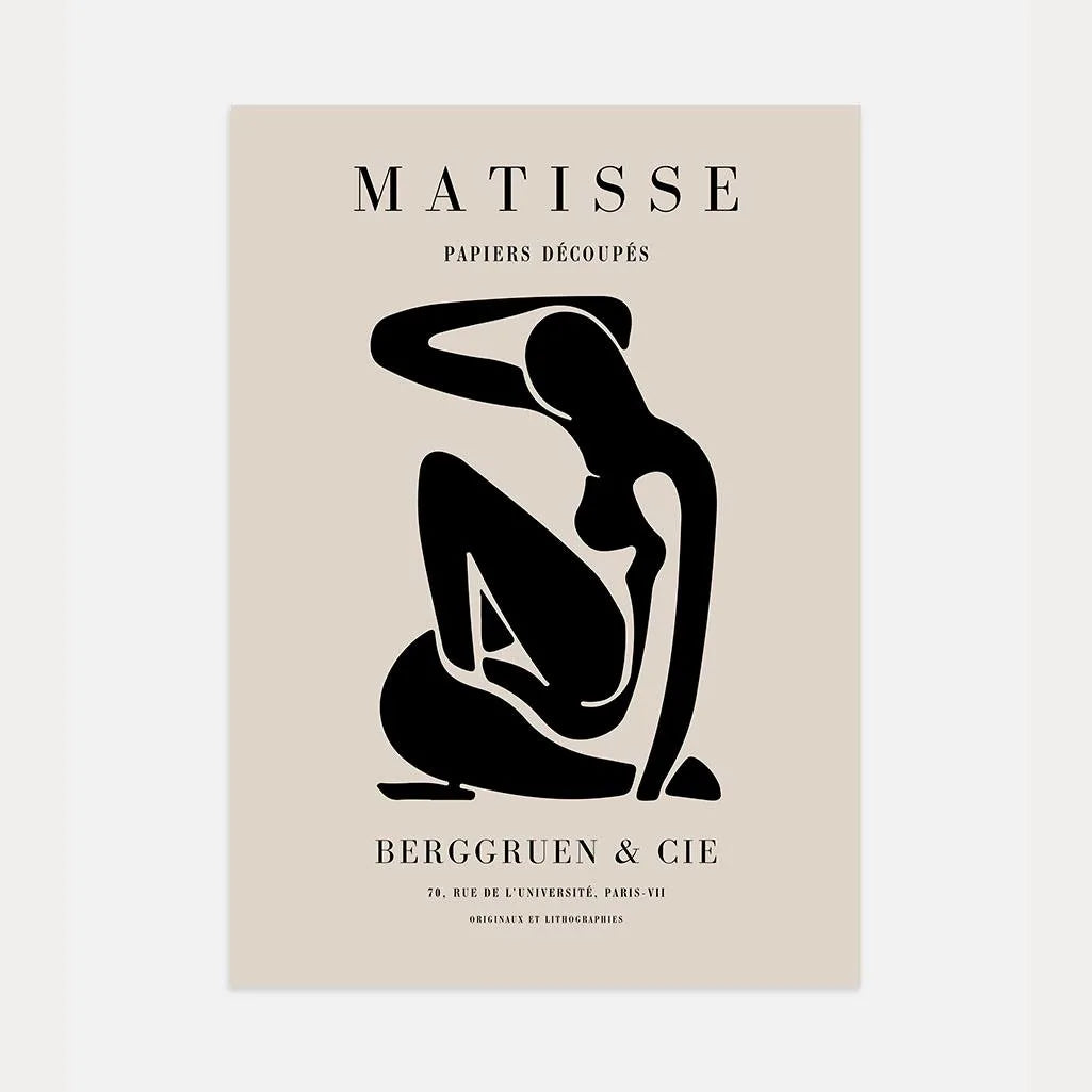Henri Matisse Nu Bleu Print
