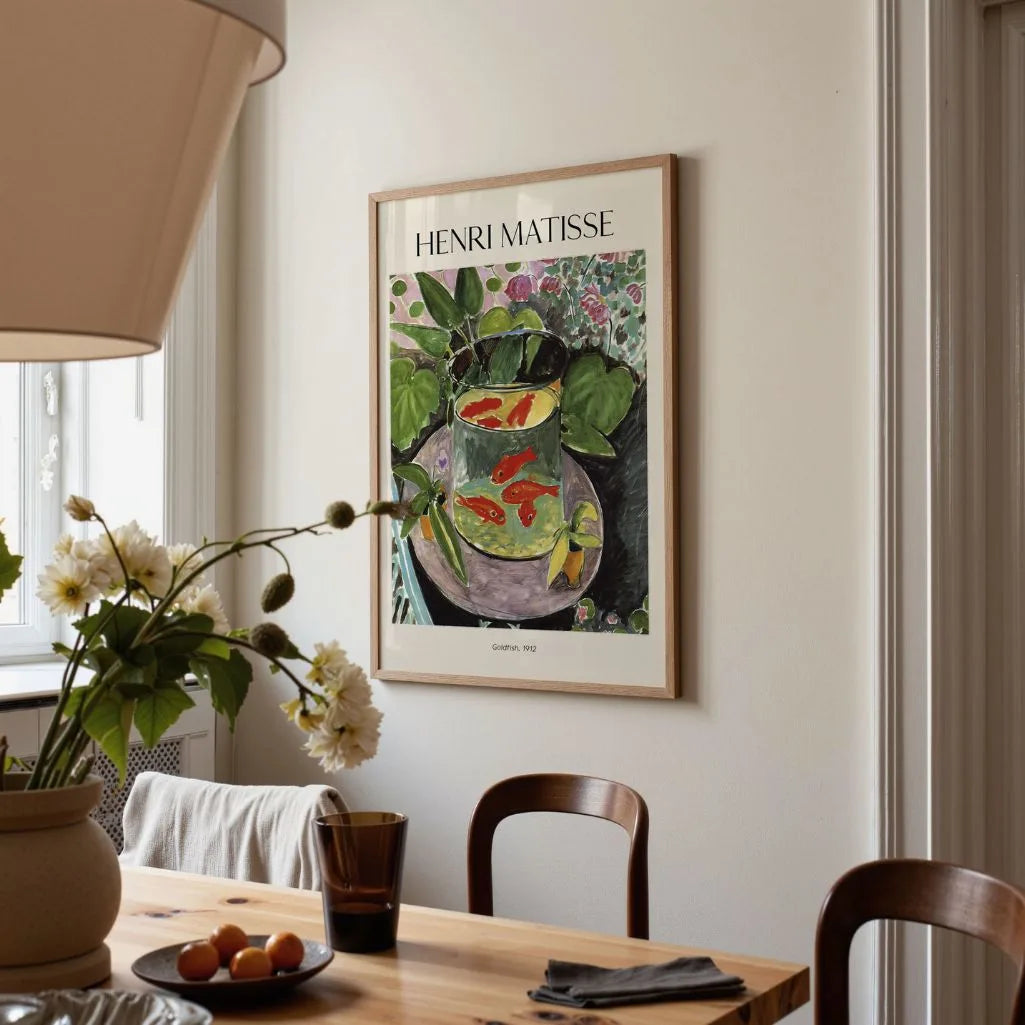 Henri Matisse Goldfish Poster