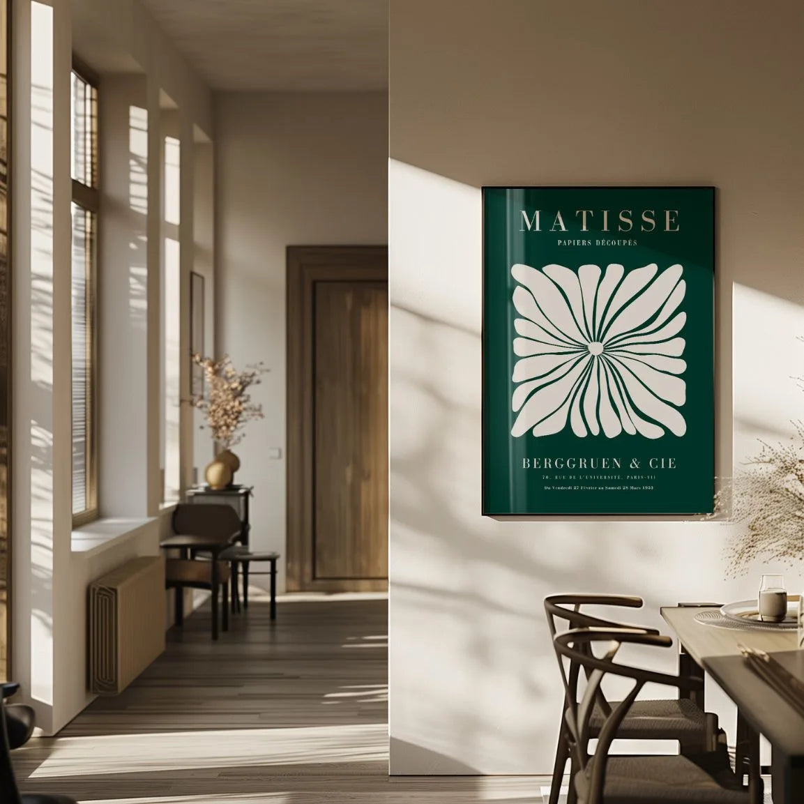 Matisse Affiche - Fleur Verte