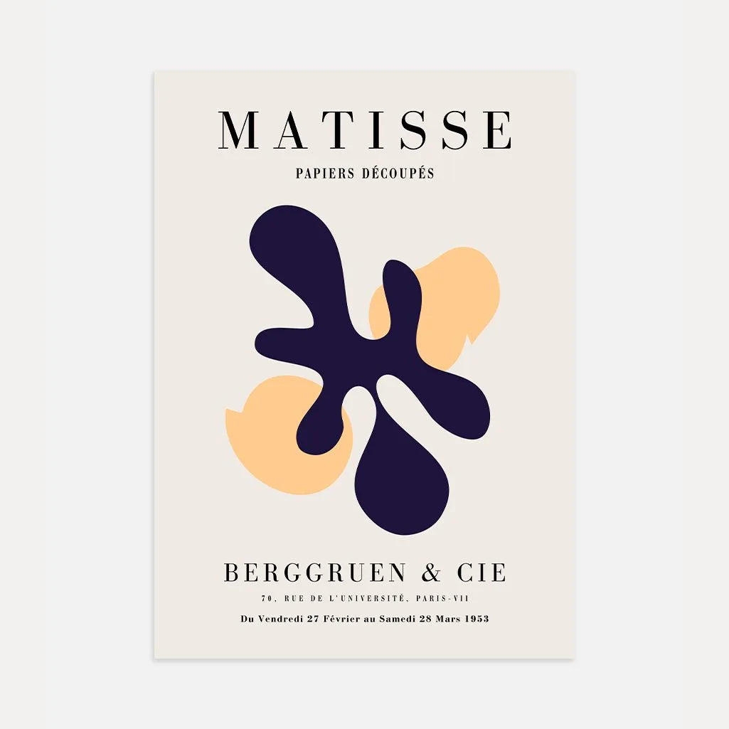 Henri Matisse Abstract Dance Poster
