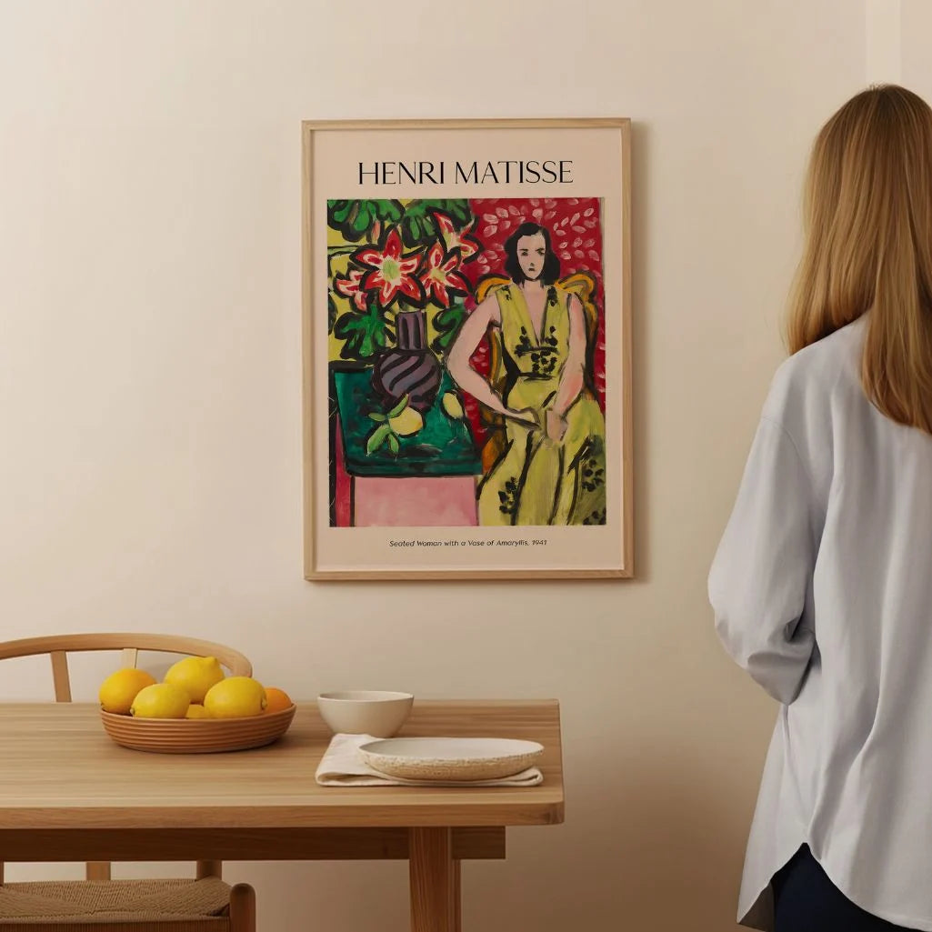 Henri Matisse Seated Woman Poster