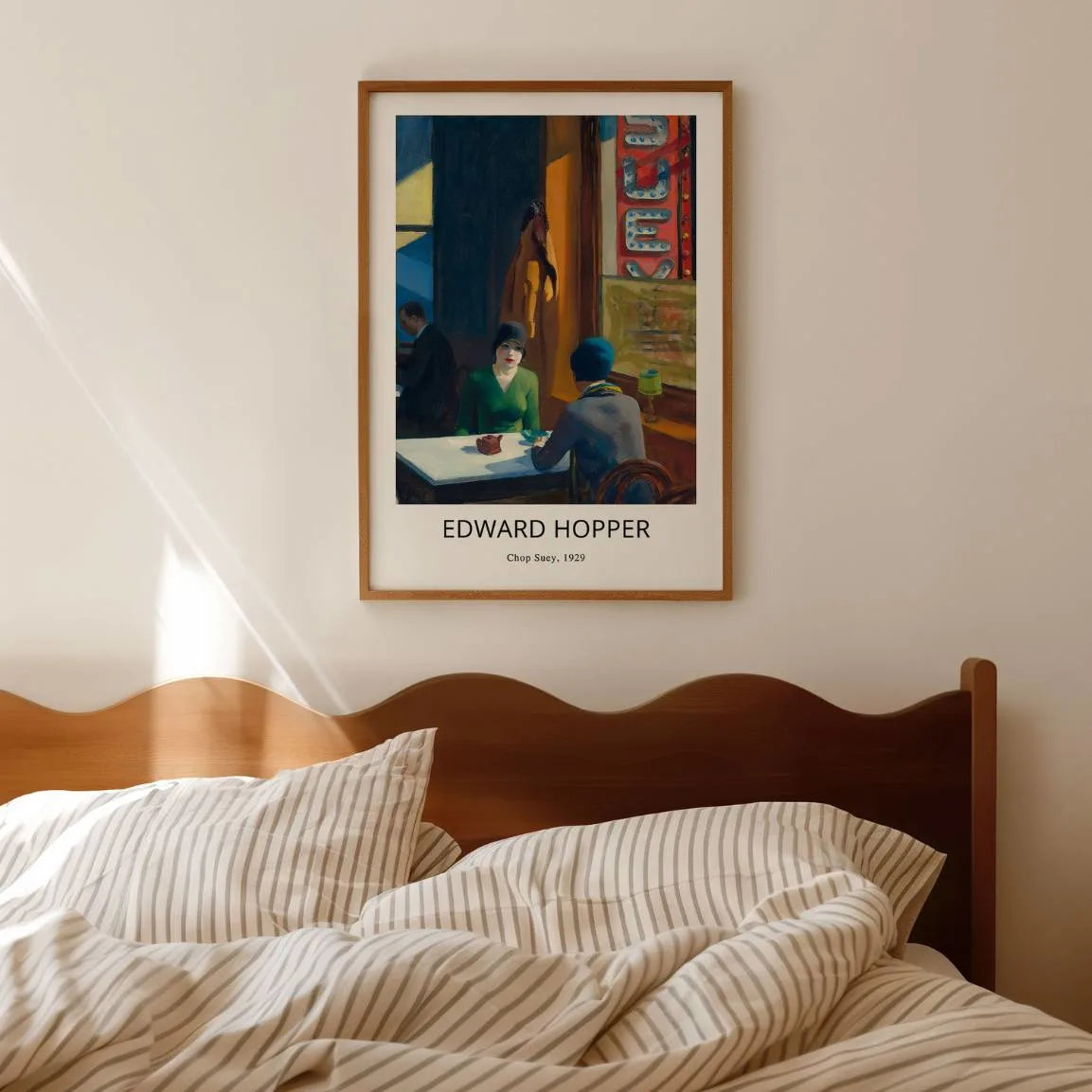 Edward Hopper Chop Suey 1929 Poster