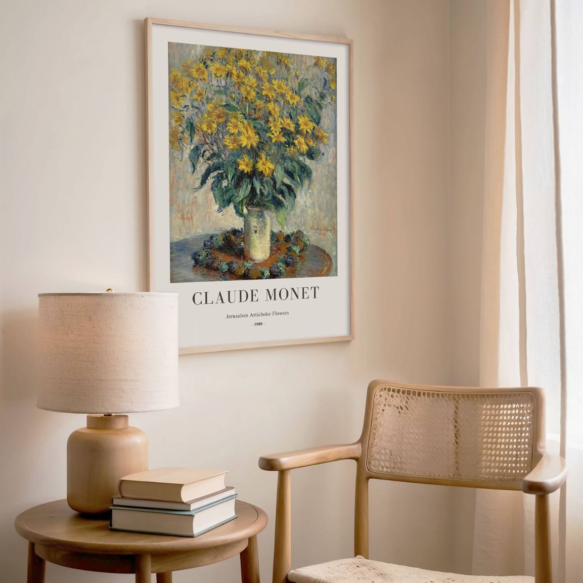 Monet Poster Blumen