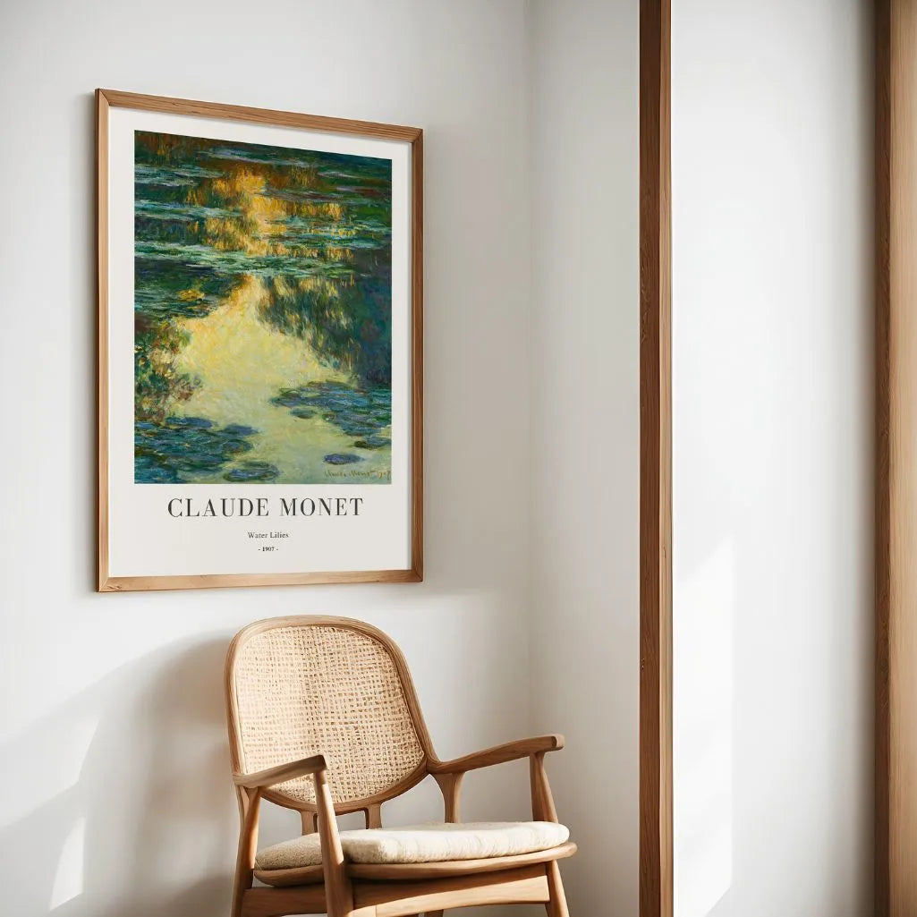 Poster Claude Monet – Ninfee 1907