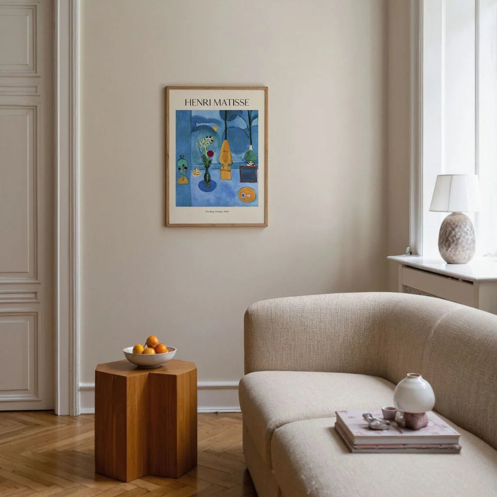 Henri Matisse The Blue Window Poster
