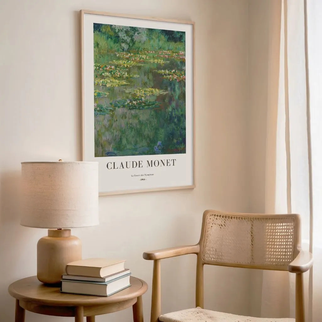 Monet Water Lily Pond Poster