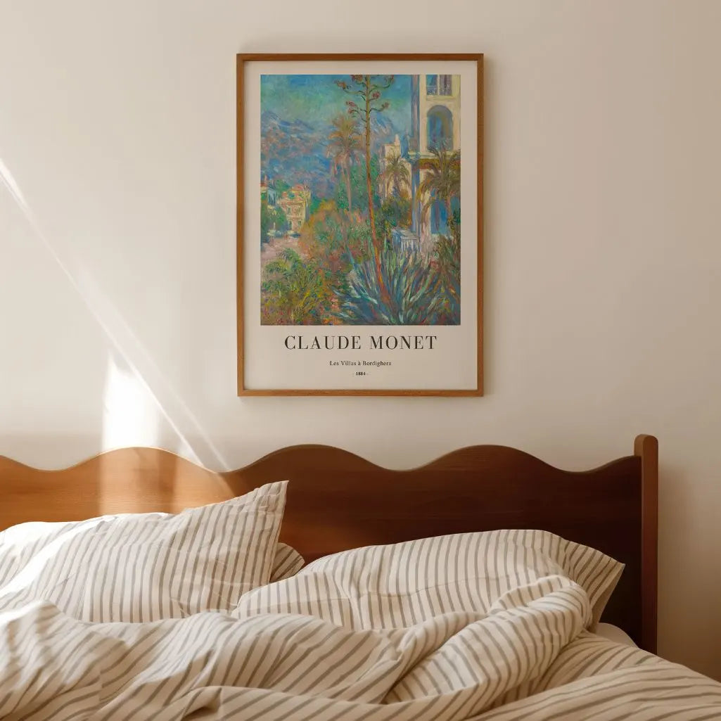 Monet Villas at Bordighera Poster