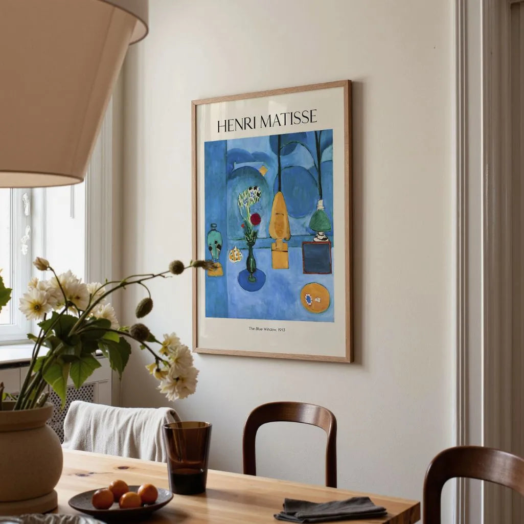 Henri Matisse The Blue Window Poster