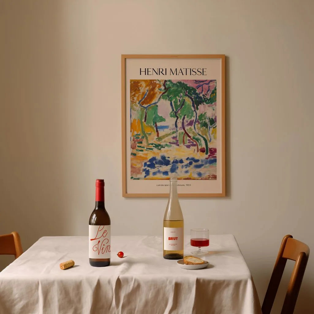 Henri Matisse Affiche – Paysage près de Collioure