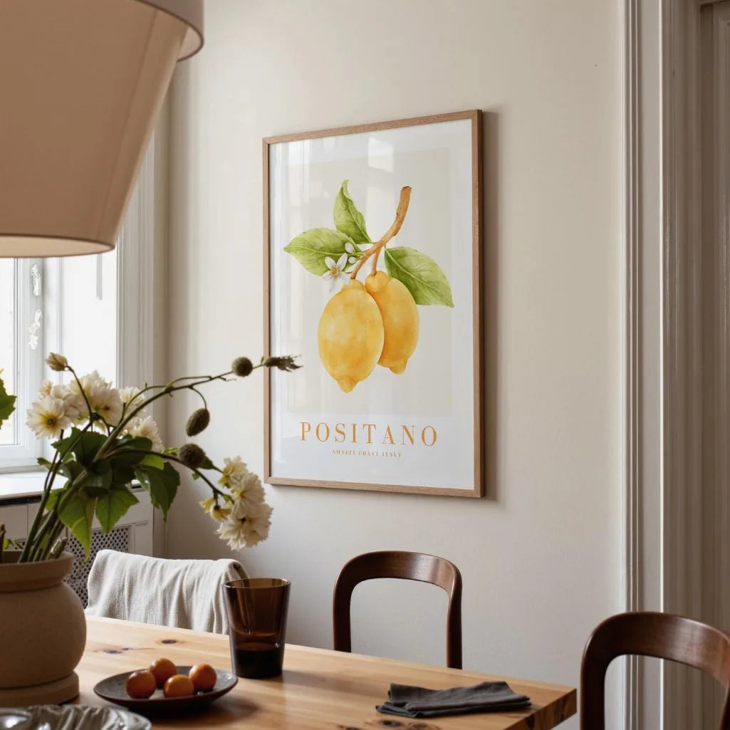 Positano Limoni Poster