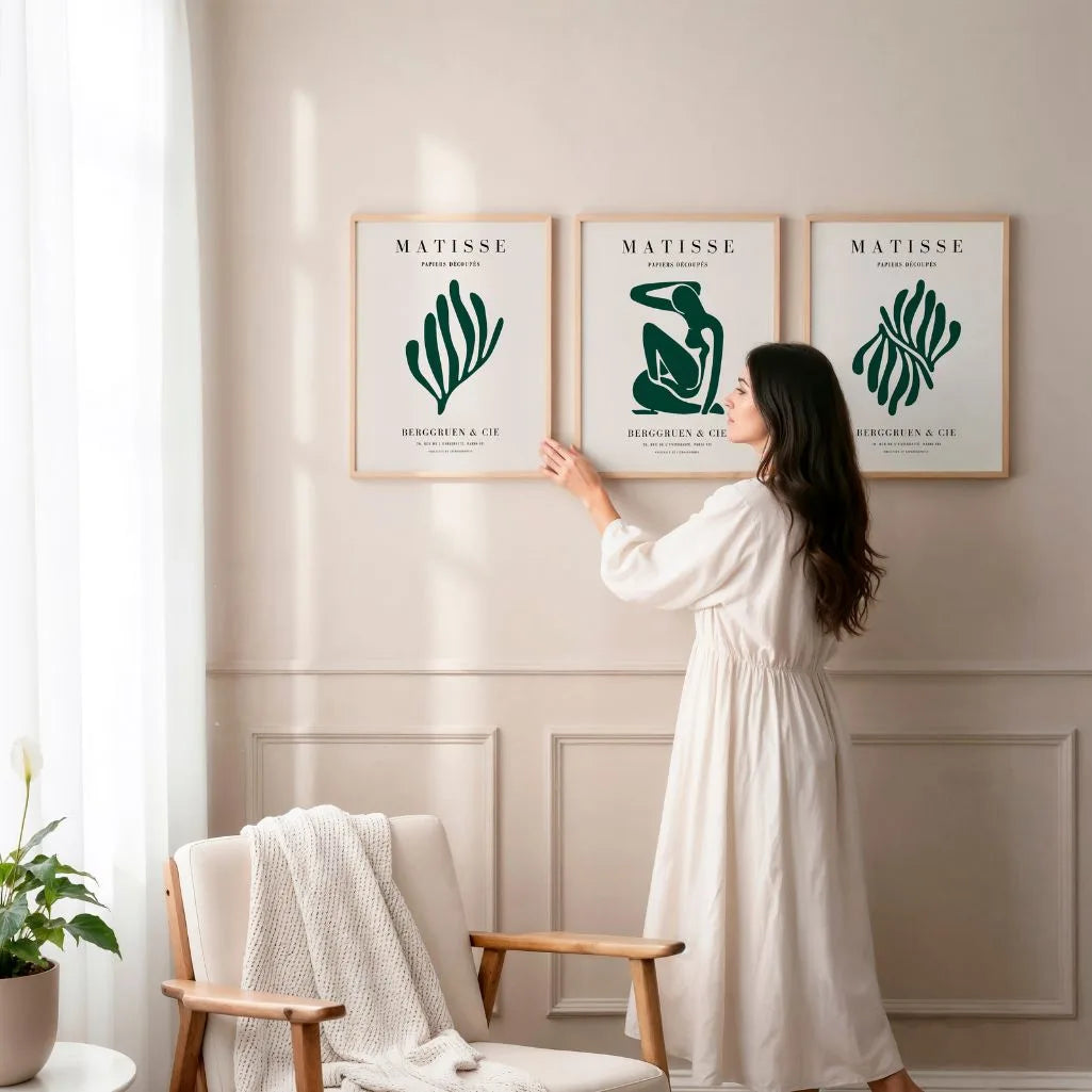 henri matisse green cut out abstract detail