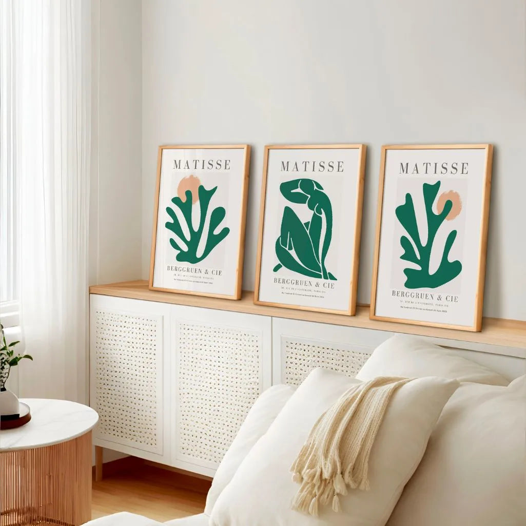 Henri Matisse Set of 3 Wall Art Prints