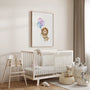 lion balloons poster kids bedroom wall art