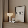 romantic quote poster gallery wall minimalist