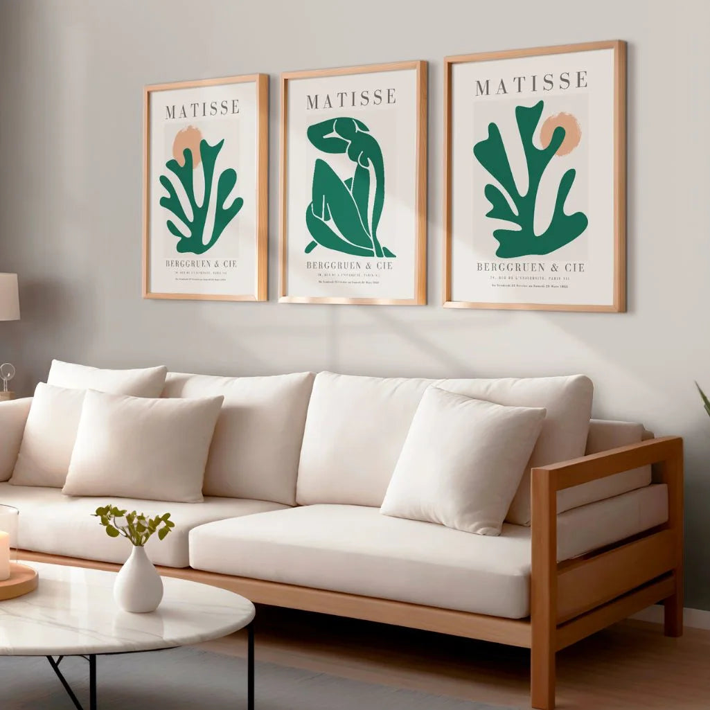 Henri Matisse – Set of 3 Posters - Print