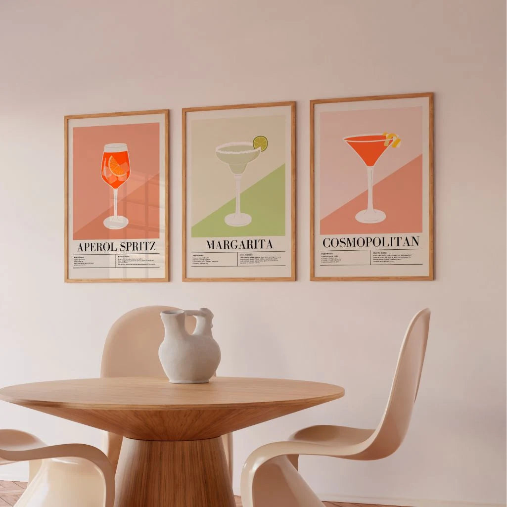 Set of 3 Wall Art Prints